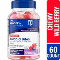 Kroger® Health Extra Strength Wild Berry Flavor Antacid Bites 60 Ct