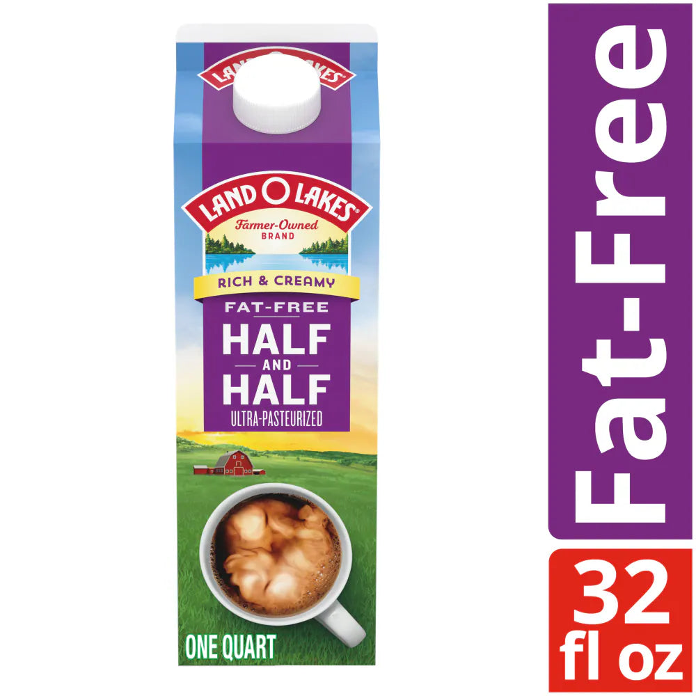 Half & Half and Heavy Cream