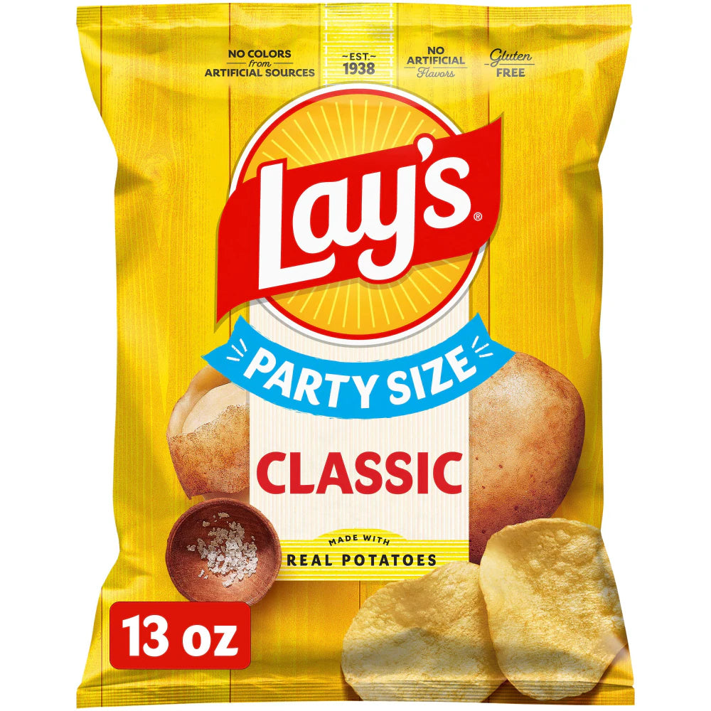 Lay's® Classic Potato Chips Party Size