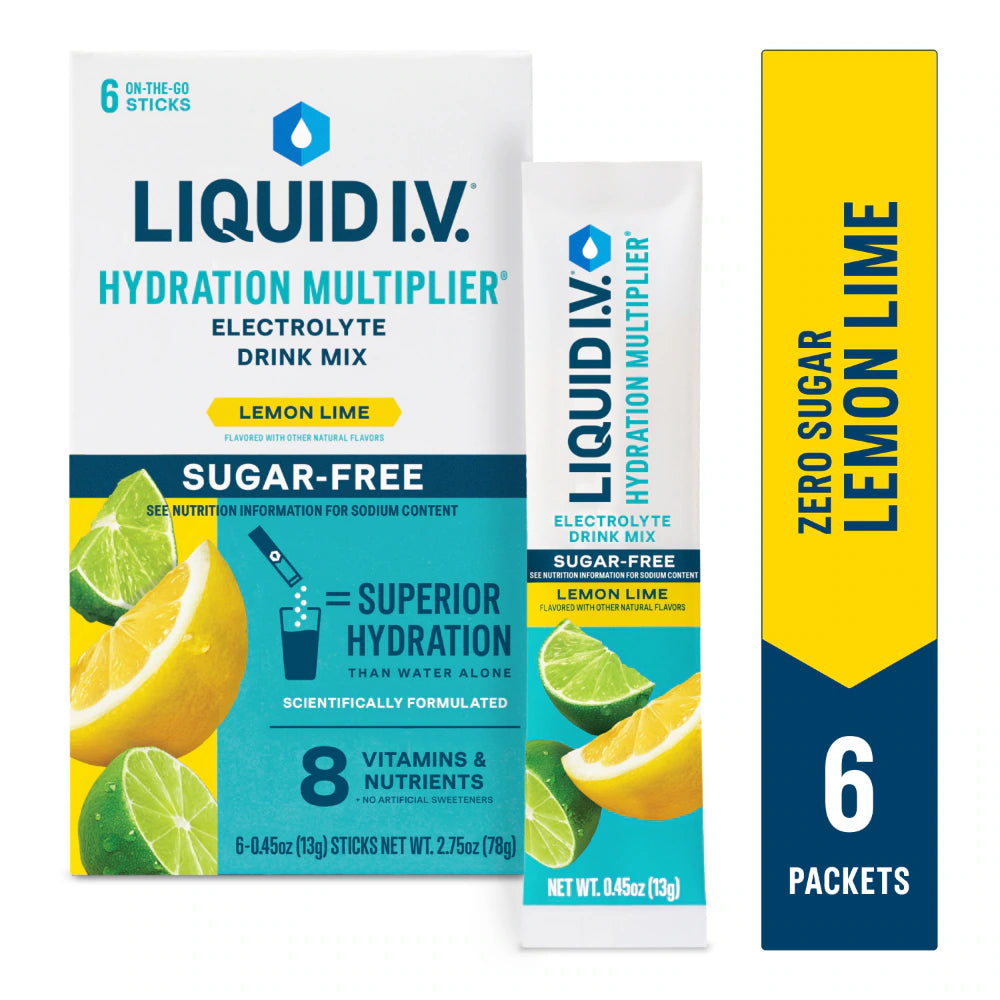 Sugar Free Liquid IV Electrolyte Drink Mix