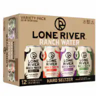 Lone River Ranch Water Hard Seltzer Variety Pack 12 Pk