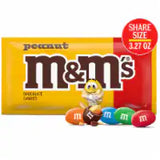 M&M'S Peanut Milk Chocolate Candy Share Size Bag