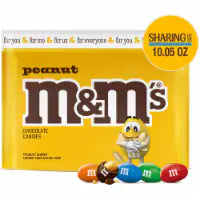 M&M'S Peanut Milk Chocolate Candy Share Size Bag