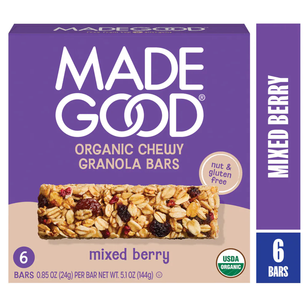 MadeGood™ Chocolate Chip Granola Bars 6pk