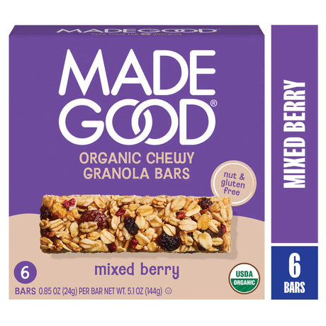 MadeGood™ Chocolate Chip Granola Bars 6pk