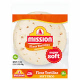 Mission Super Soft Soft Taco Size Flour Tortillas 10 Ct