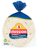 Mission Super Soft Soft Taco Size Flour Tortillas 10 Ct