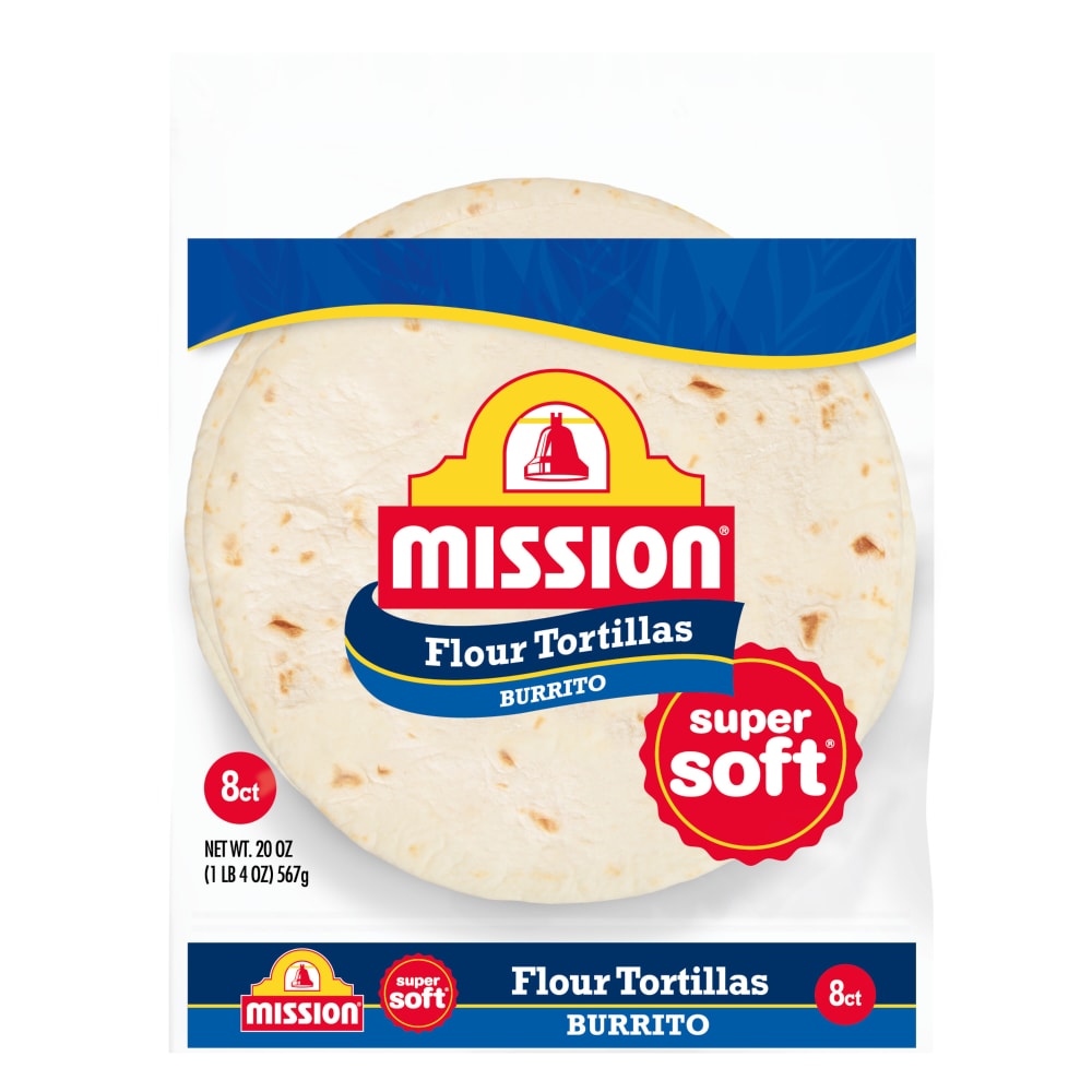 Mission Super Soft Soft Taco Size Flour Tortillas 10 Ct