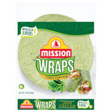 Mission Wraps Garden Spinach 6 Ct