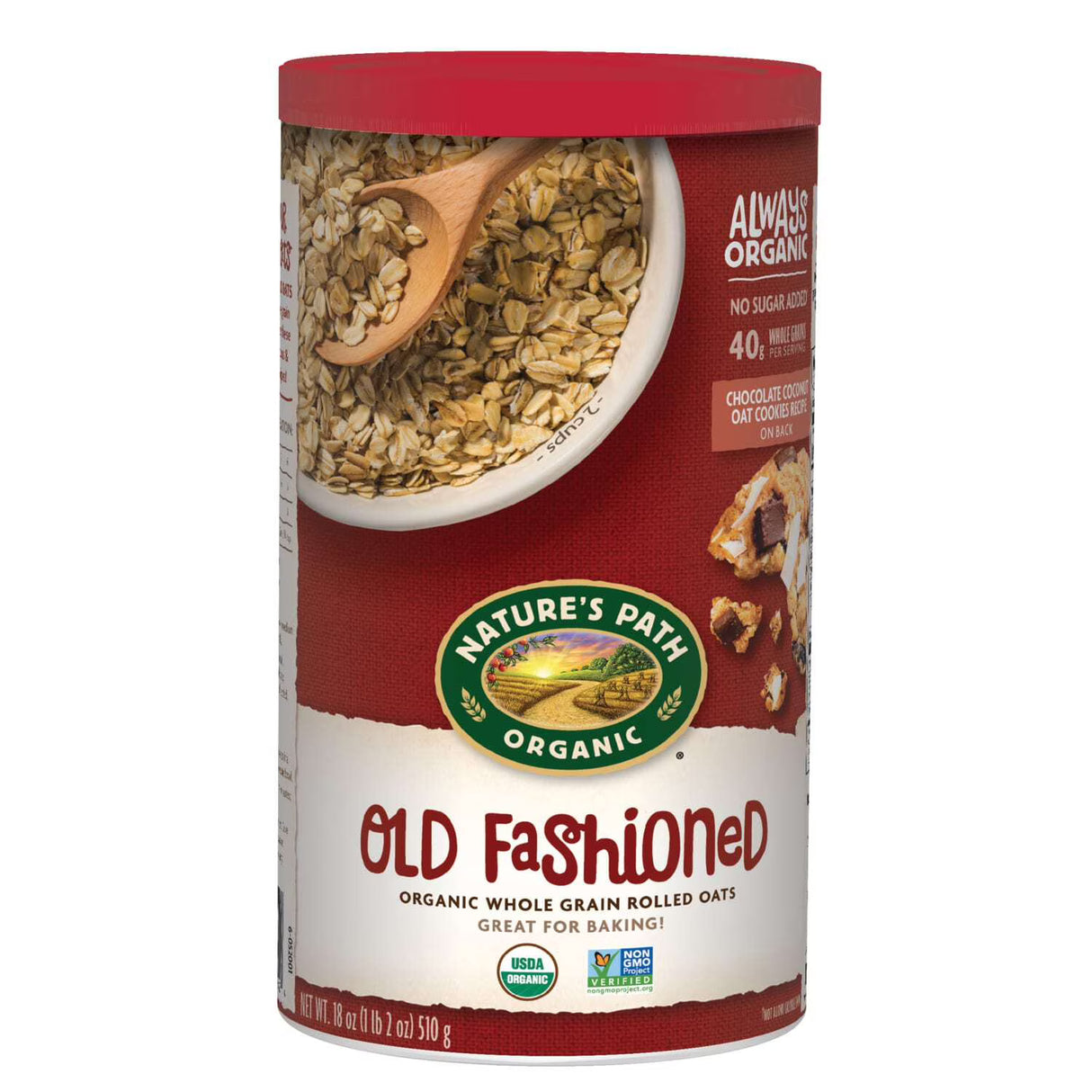 Nature's Path Old Fashioned Oats Oatmeal 18 Oz.