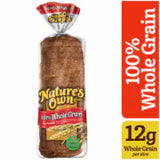 Nature's Own 100% Whole Grain Wheat Bread