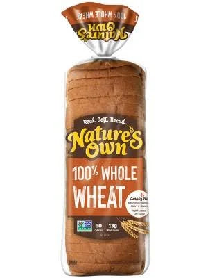Nature's Own 100% Whole Grain Wheat Bread