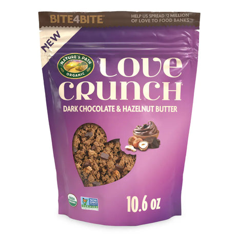 Nature's Path Love Crunch Dark Chocolate & Red Berries Granola 12 Oz
