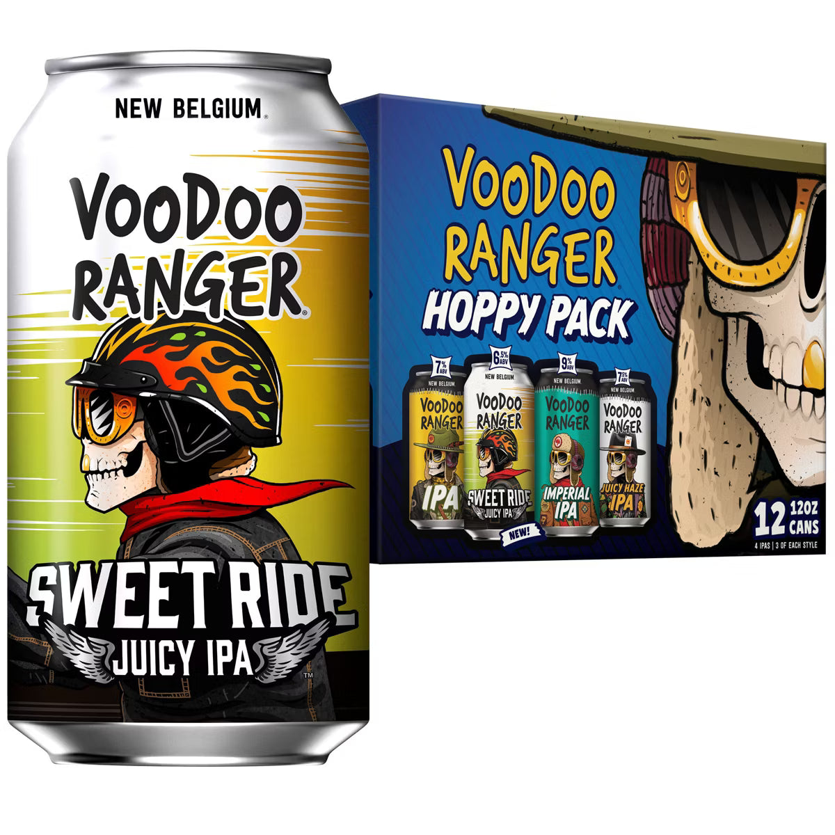 New Belgium® Voodoo Ranger® Hoppy IPA Variety Pack Craft Beer