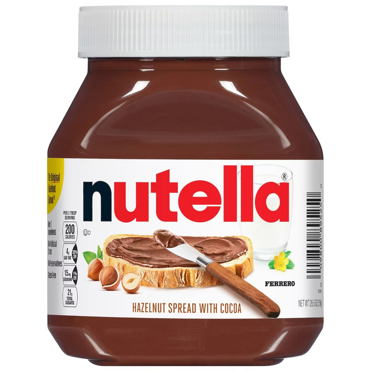Nutella Creamy Hazelnut with Cocoa Spread