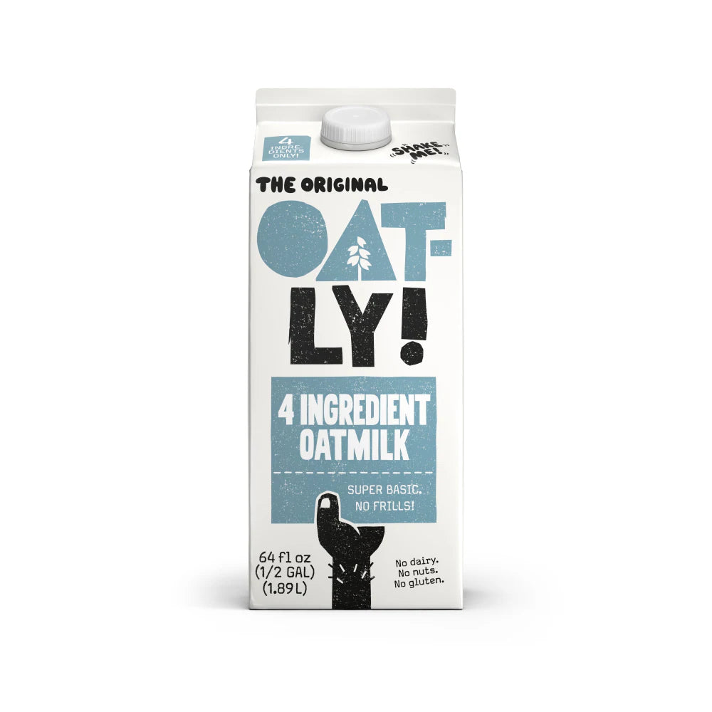 Oatly 4 Ingredient Oatmilk