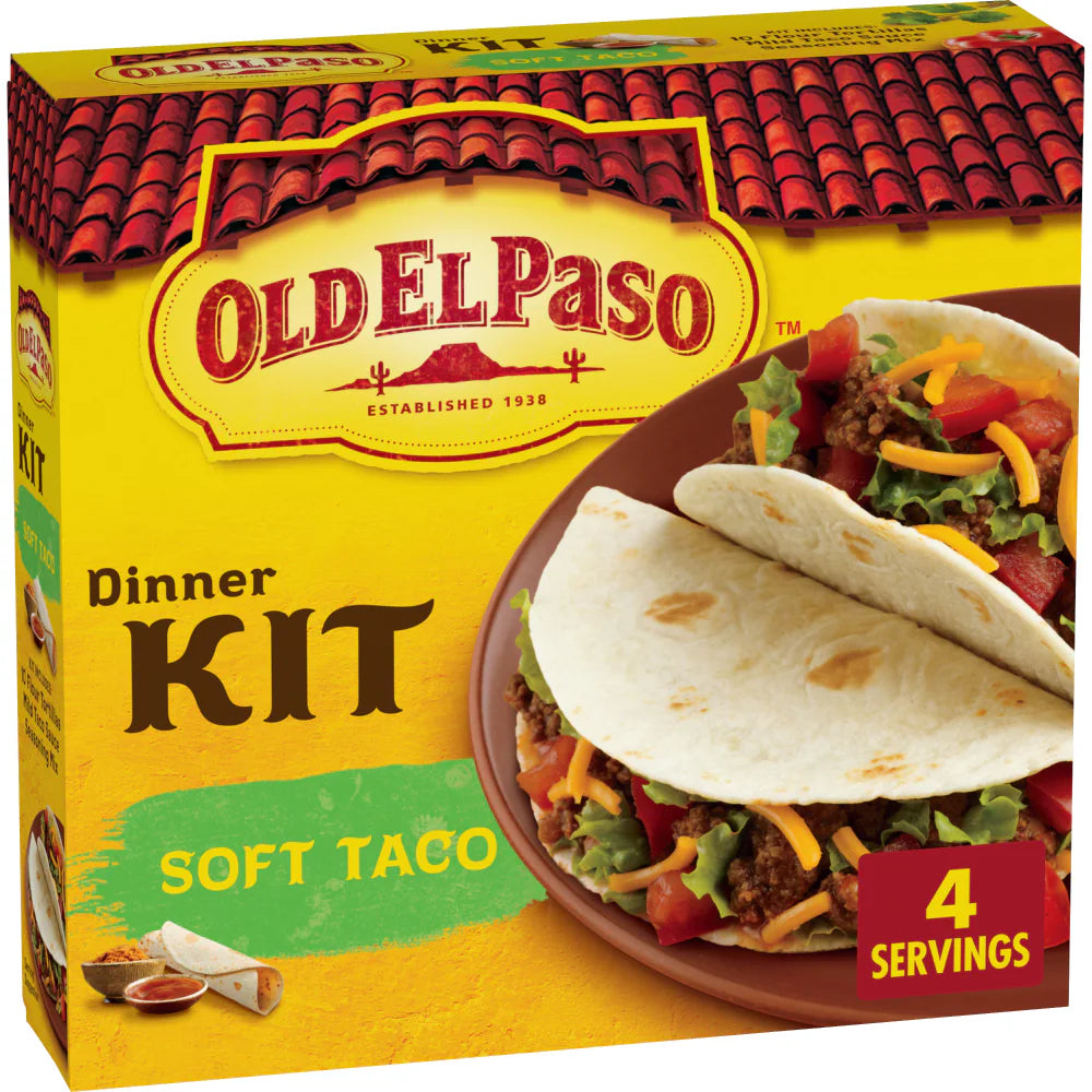 Old El Paso Hard and Soft Taco Dinner Kit