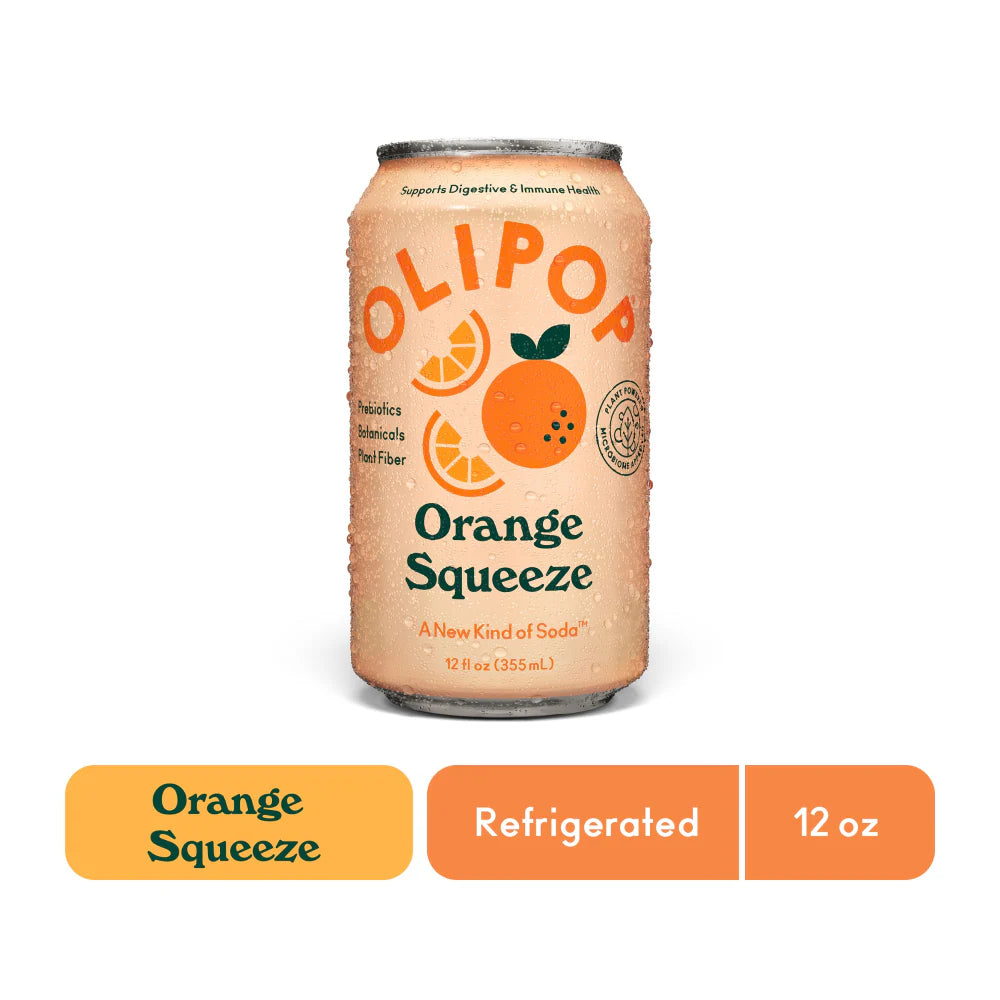 Olipop® Lemon Lime Soda Can