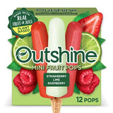 Outshine® Strawberry Lime Raspberry Variety Pack Fruit Bars