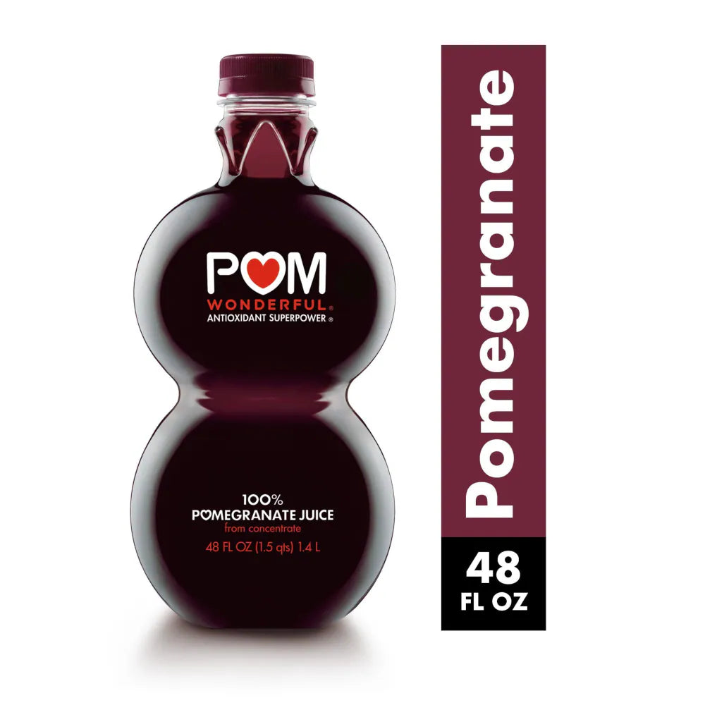 POM Wonderful Antioxidant Superpower 100% Pomegranate Juice 48 Oz.