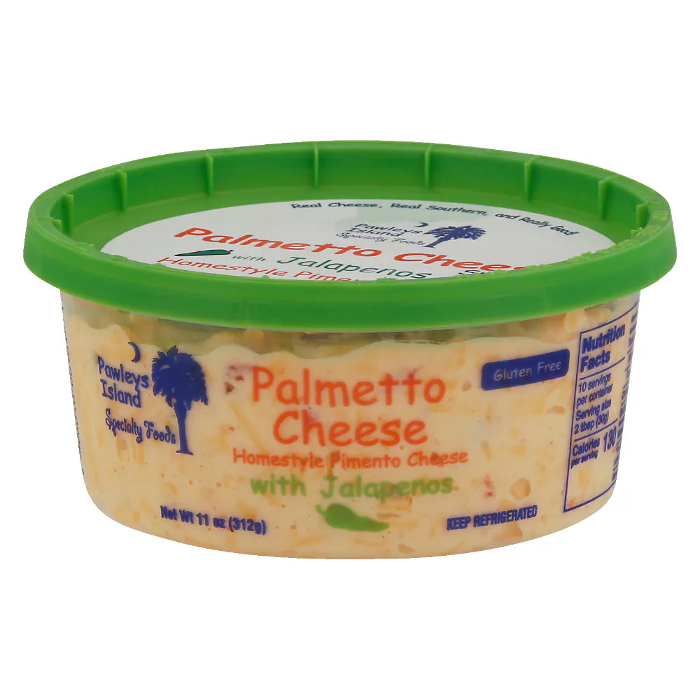Palmetto Cheese with Jalapenos Homestyle Pimento Cheese Spread