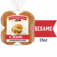 Pepperidge Farm Sesame Topped Hamburger Buns 8 Ct