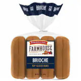 Pepperidge Farm Butter Hot Dog Buns Top Sliced