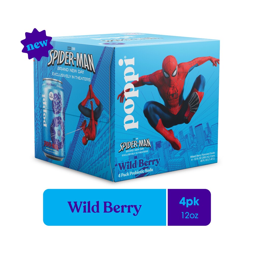 Poppi Prebiotic Soda Cans 4 Pack