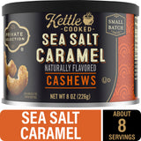 Private Selection® Kettle Cooked Sea Salted Caramel Cashews 8 Oz