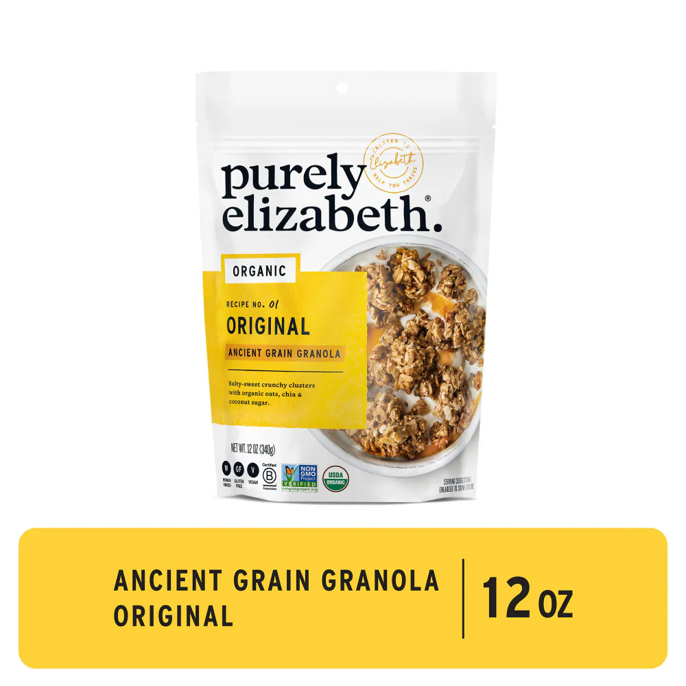 Purely Elizabeth Organic Ancient Grain Original Granola 12 oz