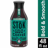 SToK Unsweet Cold Brew Medium Roast Black Iced Coffee 48 Oz