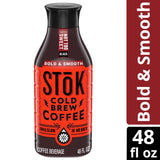 SToK Unsweet Cold Brew Medium Roast Black Iced Coffee 48 Oz