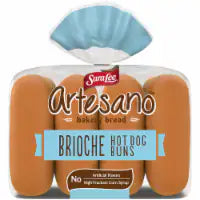 Pepperidge Farm Butter Hot Dog Buns Top Sliced
