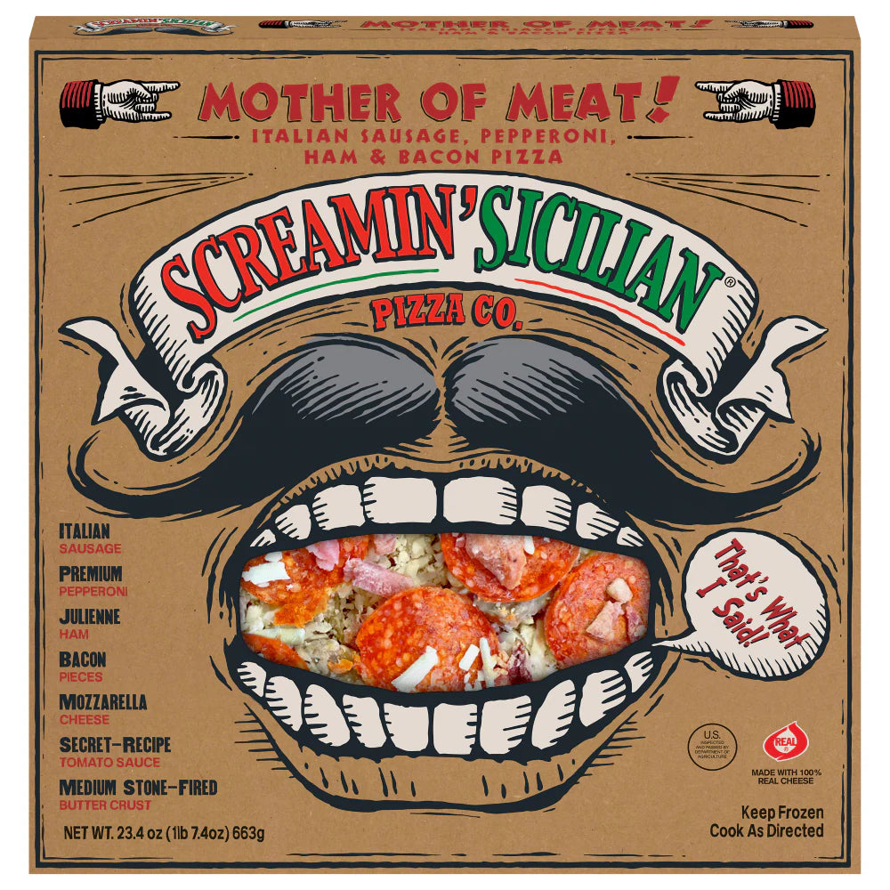 Screamin' Sicilian® Bessie's Revenge Cheese Frozen Pizza