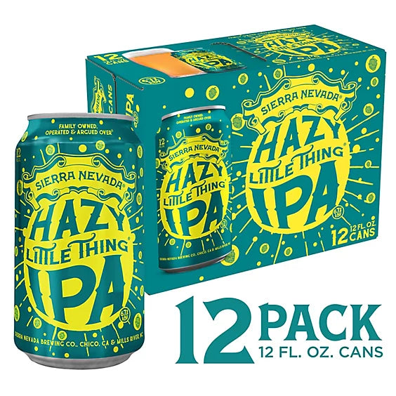 Sierra Nevada Hazy Little Thing IPA Craft Beer 12 Pk