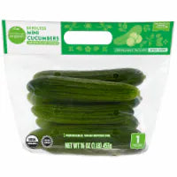 Simple Truth Organic® Seedless Mini Cucumbers