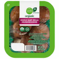 Simple Truth Organic® Whole Baby Bella Mushrooms 8 Oz