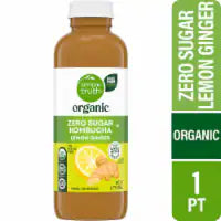 Simple Truth Organic® Zero Sugar Lemon Ginger Kombucha