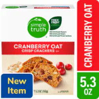Simple Truth® Cranberry Oat Crisp Crackers