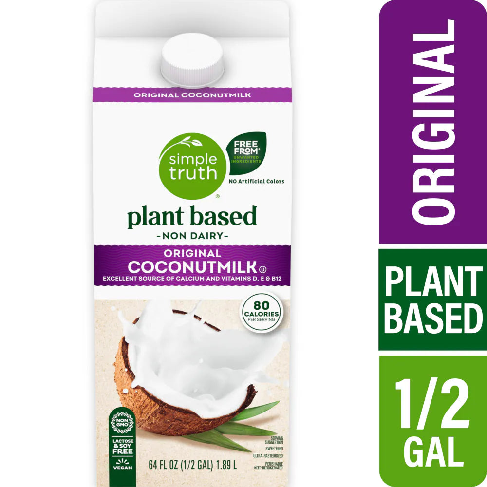 Simple Truth® Dairy Free Original Coconut Milk Half Gallon