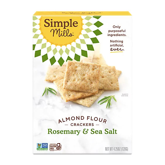 Simple Mills® Fine Ground Sea Salt Almond Flour Crackers