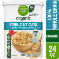 Simple Truth Organic® 100% Whole Grain Rolled 1 Minute Oats