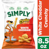 Cheetos® Simply White Cheddar Puffs Chips 8 Oz.