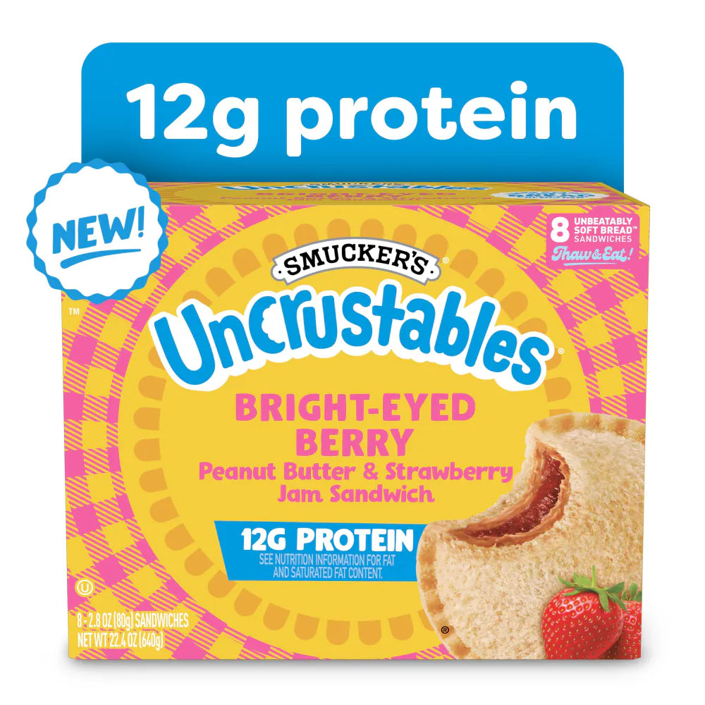 Smucker’s Uncrustables Peanut Butter & Grape Jelly Sandwiches