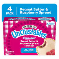 Smucker’s Uncrustables Peanut Butter & Grape Jelly Sandwiches