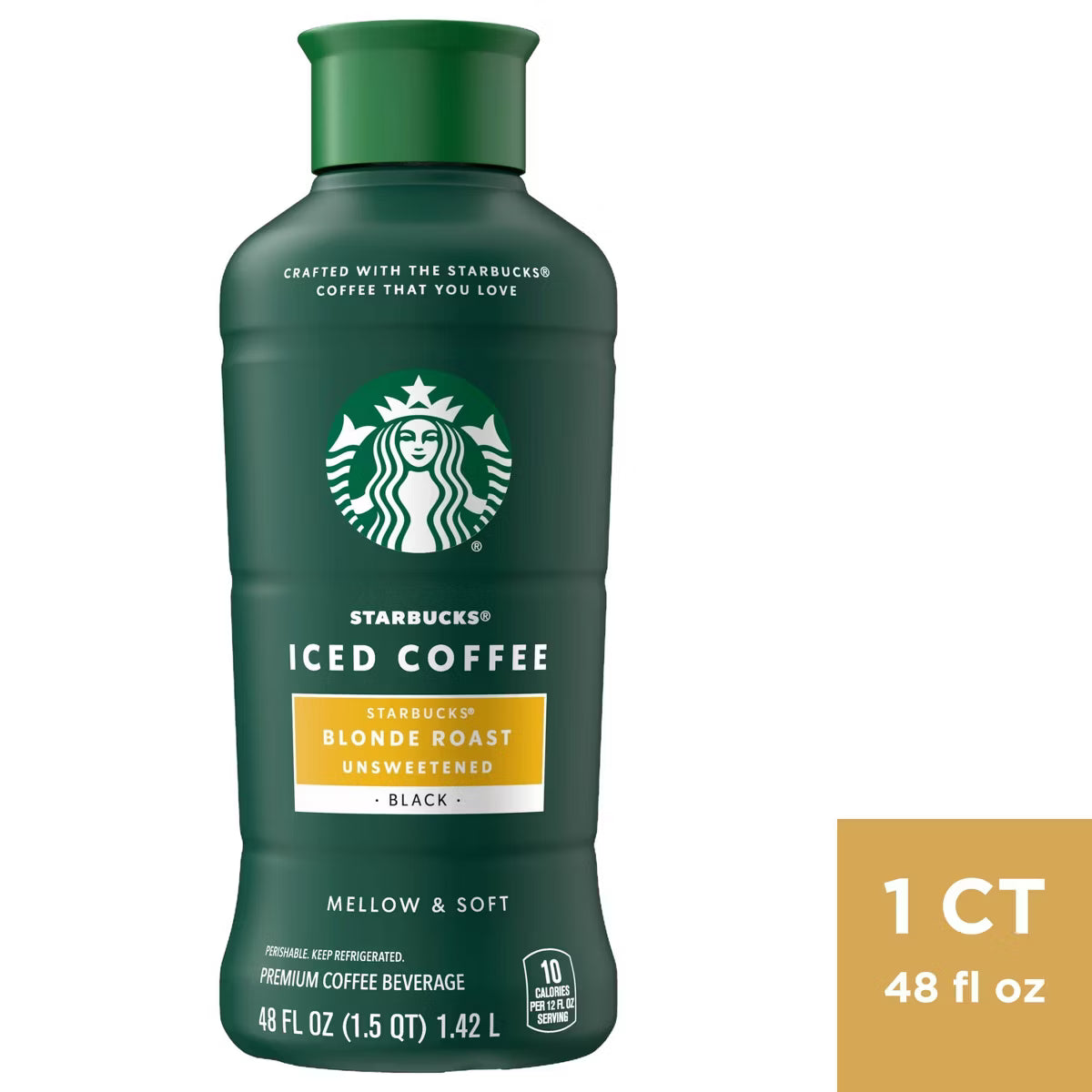 Starbucks® Medium Roast Unsweetened Black Iced Coffee Bottled Drink