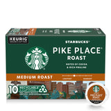 Starbucks Pike Place Roast Medium Roast  K-Cup Coffee Pods 10ct.