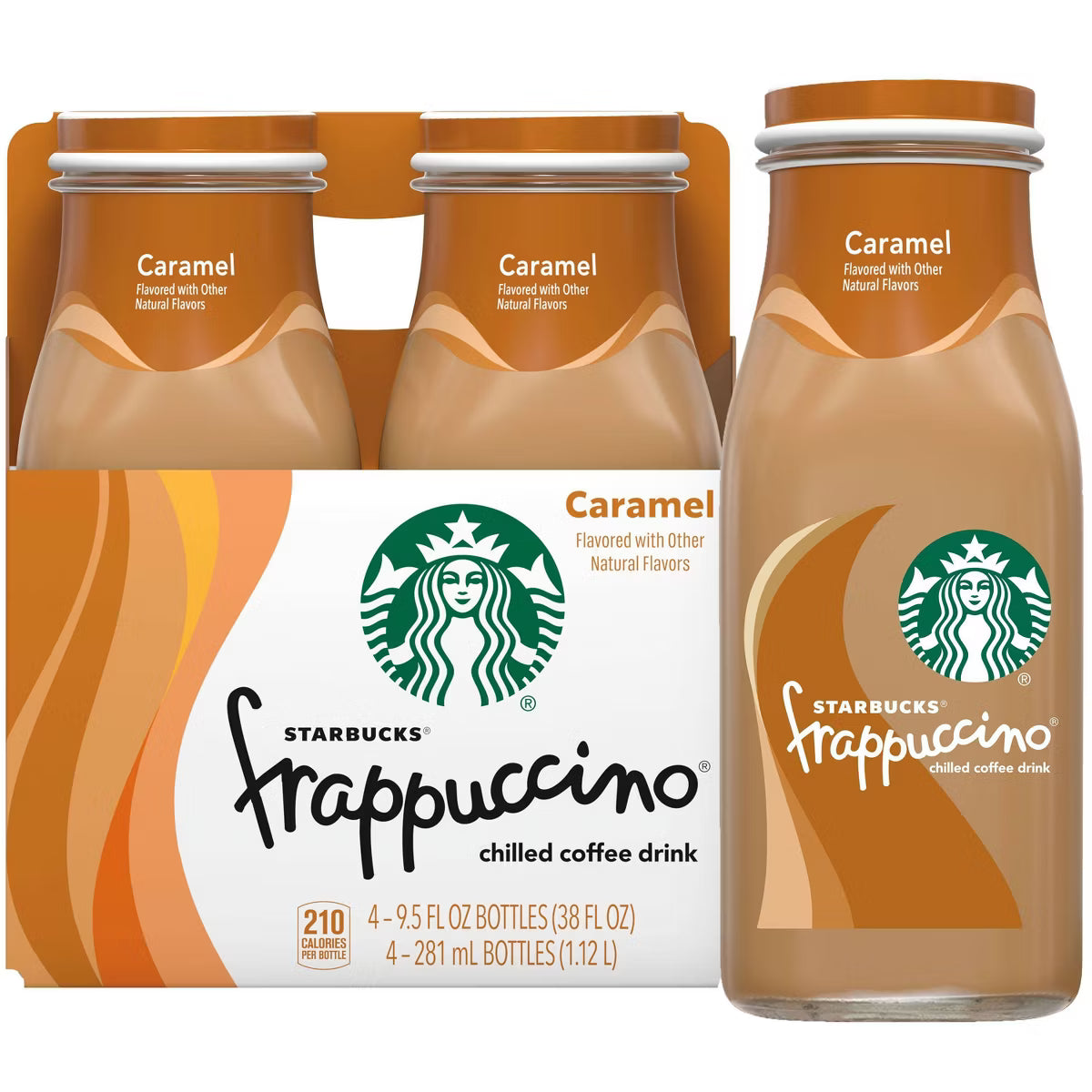 Starbucks Frappuccino Mocha Coffee Drink - 4pk/9.5 fl oz Glass Bottles