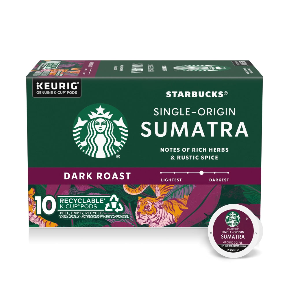 Starbucks Pike Place Roast Medium Roast  K-Cup Coffee Pods 10ct.