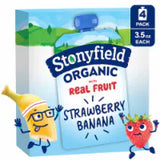 Stonyfield Organic Kids Reduced Fat Yogurt Tubes, Strawberry 8 Ct